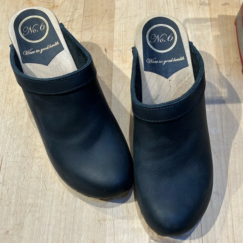 No. 6 Old School Clog on High Heel